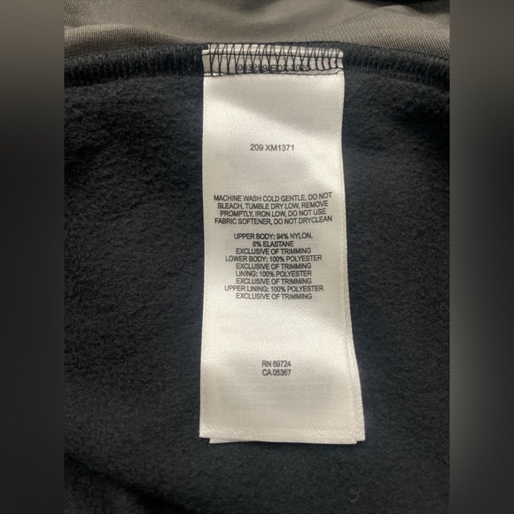 NWT Men's Columbia Black Fast Descent Fleece Full Zip Vest Size XL - Picture 8 of 8